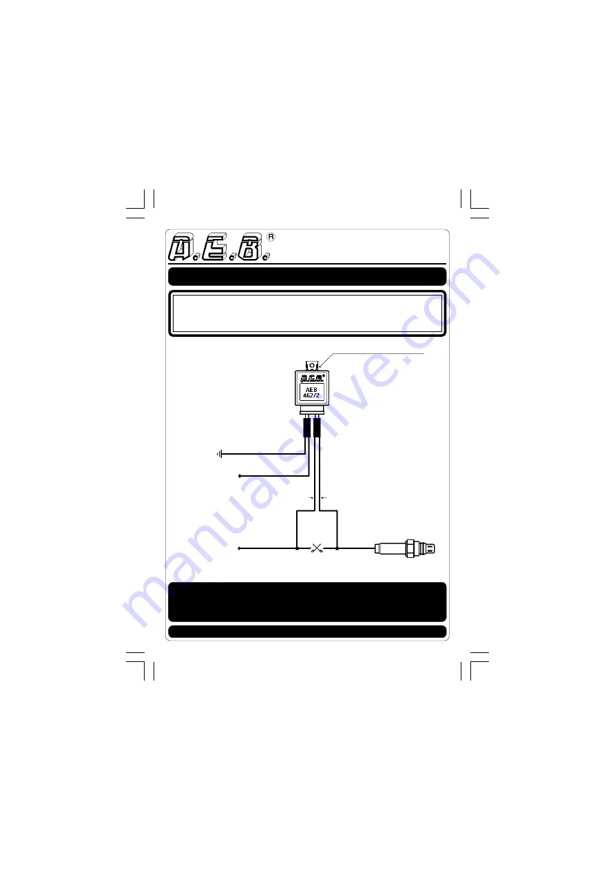 AEB 462/2 Fitting Instructions Manual Download Page 21