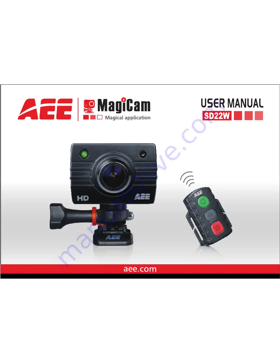 AEE MagiCam SD22W Скачать руководство пользователя страница 1