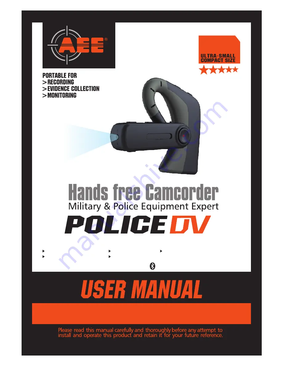 AEE PD20 User Manual Download Page 1