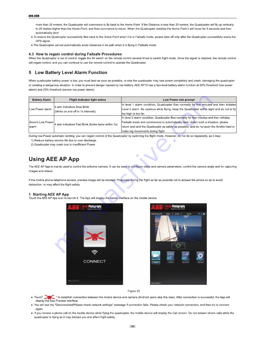 AEE Toruk AP10 Manual Download Page 19