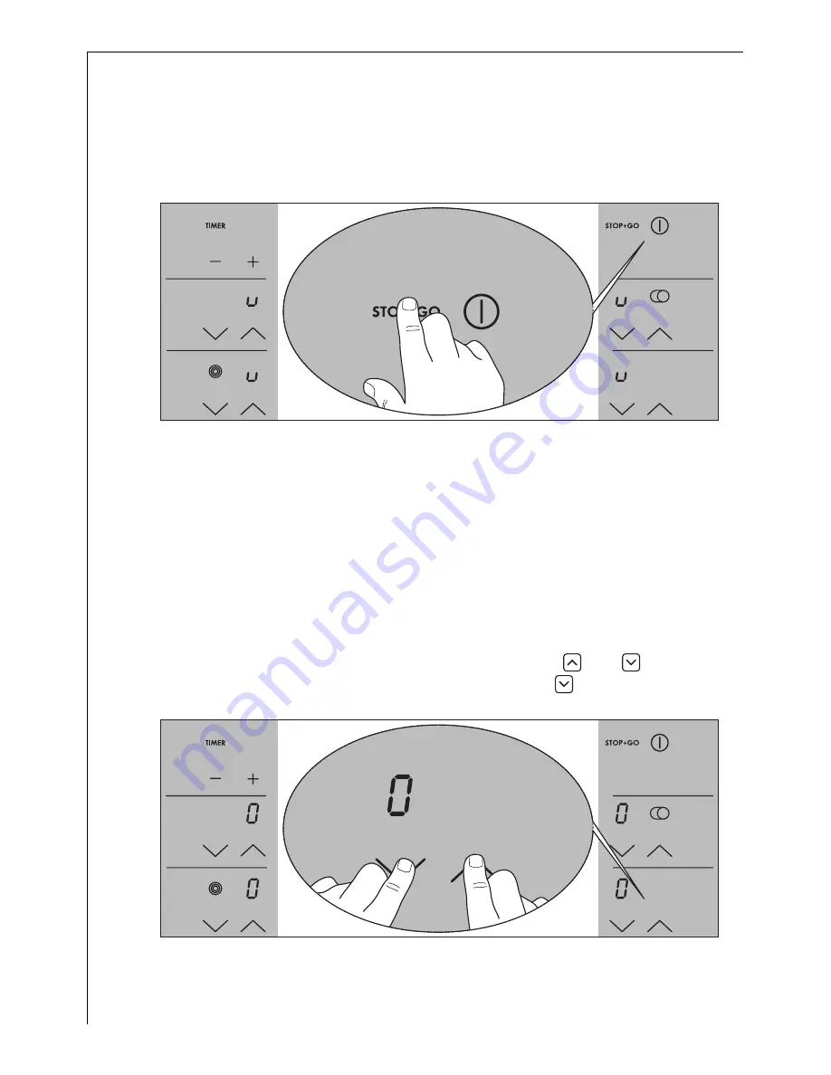 AEG Electrolux 79301 KF-N Installation And Operating Instructions Manual Download Page 12