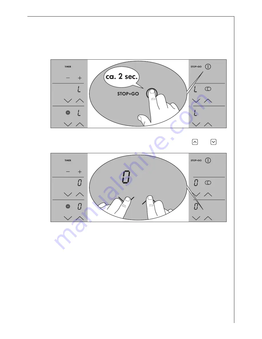 AEG Electrolux 79301 KF-N Installation And Operating Instructions Manual Download Page 17