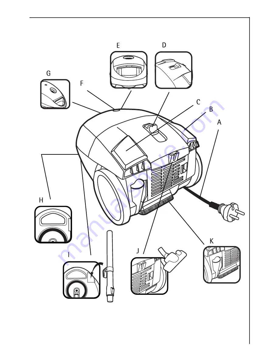 AEG Electrolux ELECTROLUX 460 Operating Instructions Manual Download Page 3