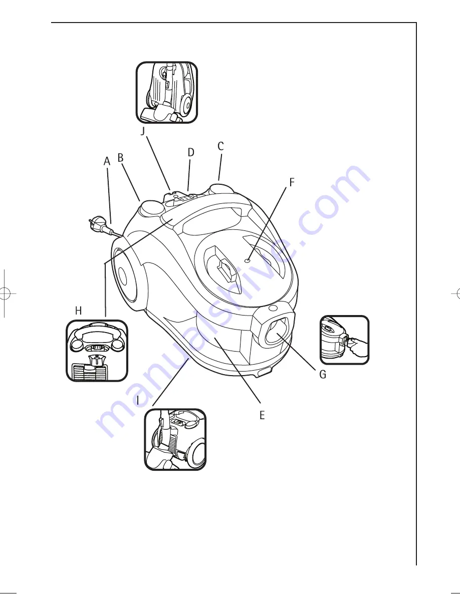 AEG Electrolux VIVA SPIN 1800 Operating Instructions Manual Download Page 5