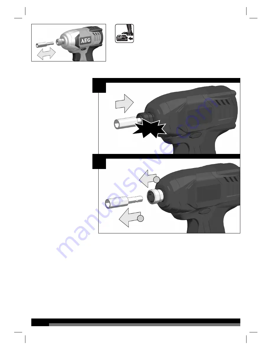 AEG Powertools BSS 18C Original Instructions Manual Download Page 8