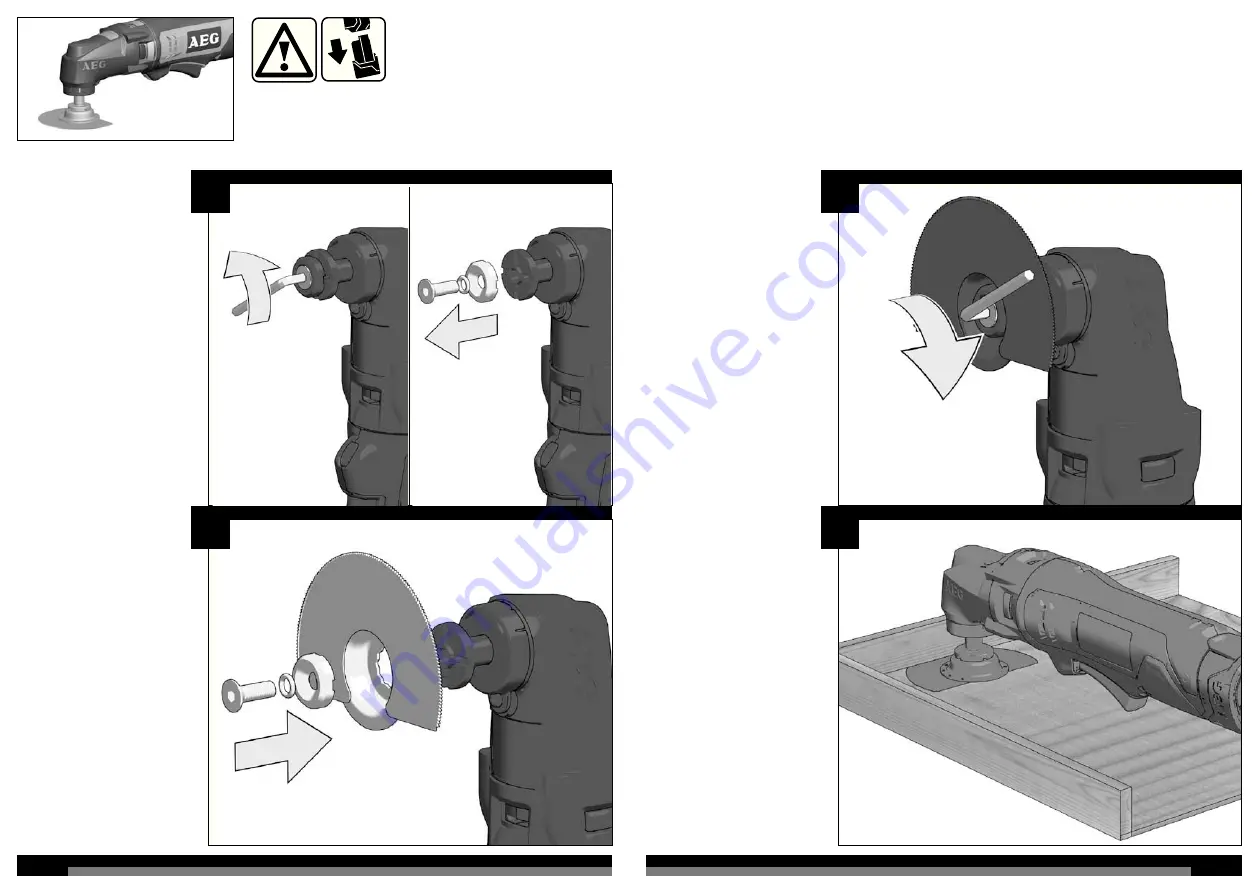 AEG 411670 Original Instructions Manual Download Page 14