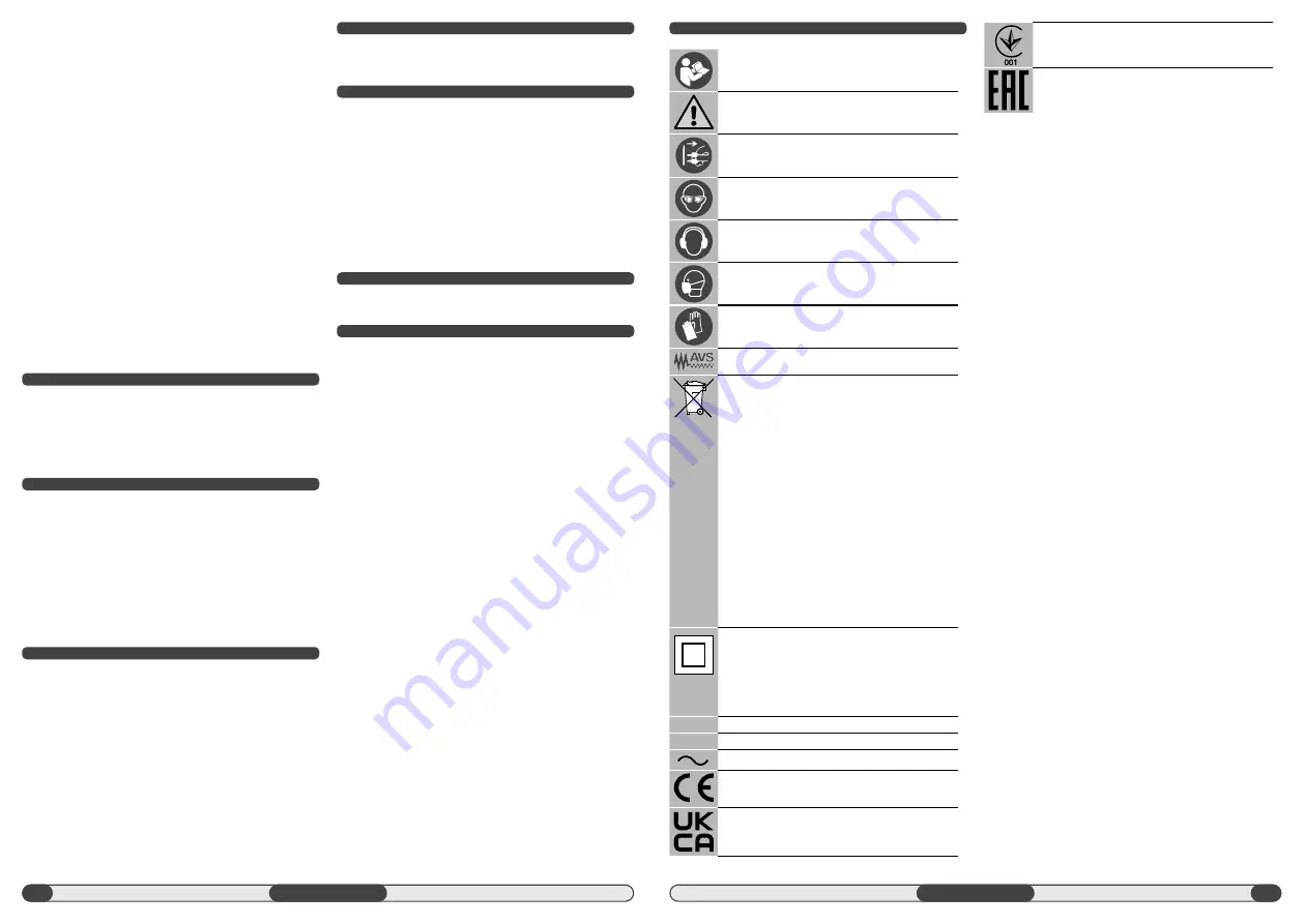 AEG KH7E Original Instructions Manual Download Page 16