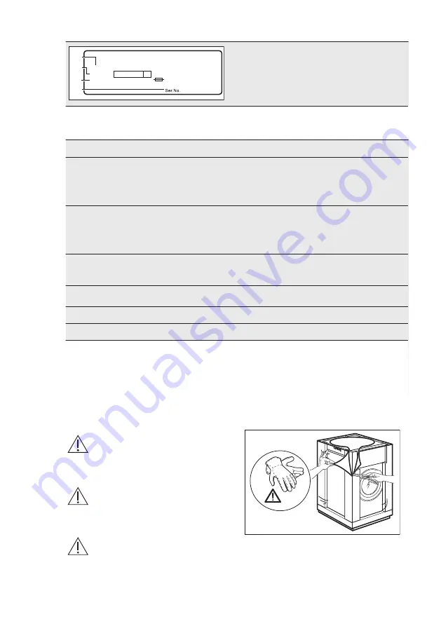 AEG LFR73944B User Manual Download Page 8