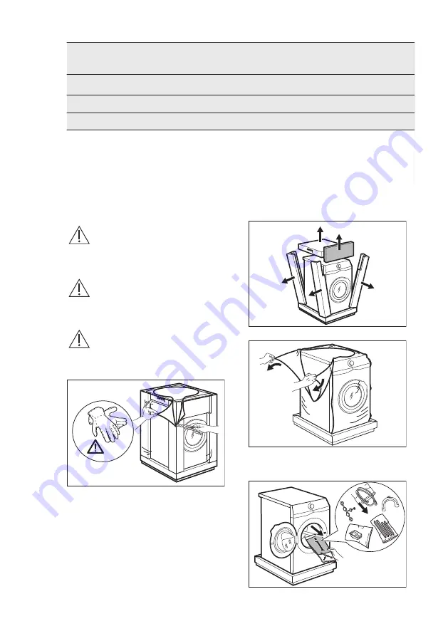 AEG LFR95146WS Скачать руководство пользователя страница 10