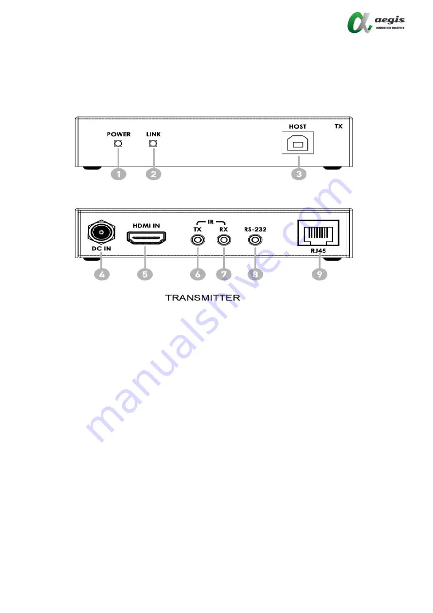 Aegis 4KEXTENDER-100 User Manual Download Page 9