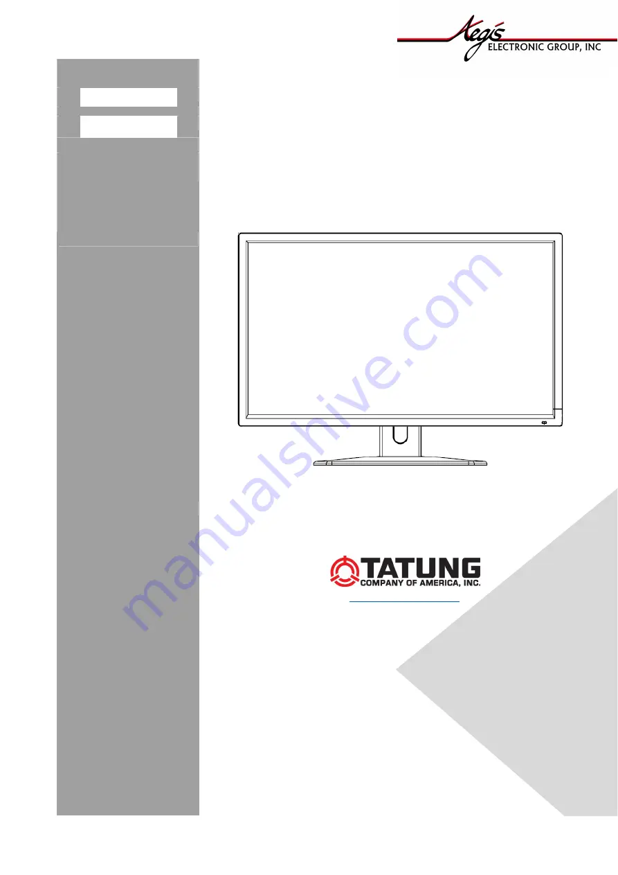 Aegis Tatung TME32A Скачать руководство пользователя страница 1