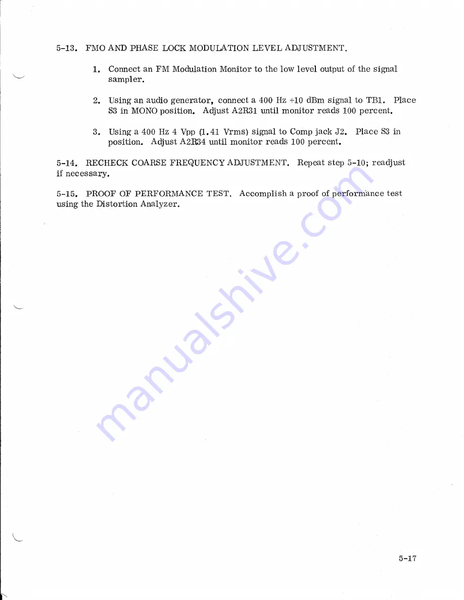 AEL FM-15QE Instruction Manual Download Page 38