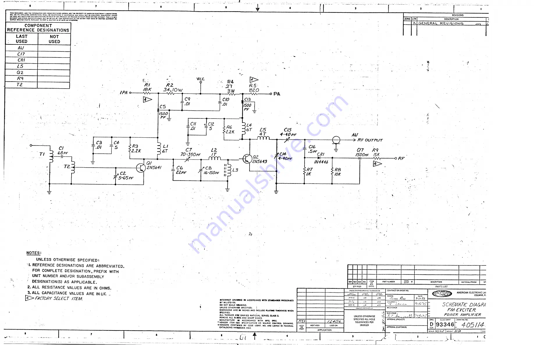 AEL FM-15QE Скачать руководство пользователя страница 44