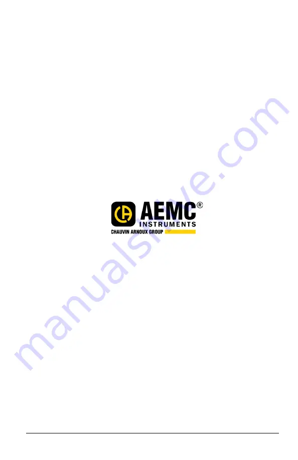 AEMC instruments 1200.81 User Manual Download Page 28