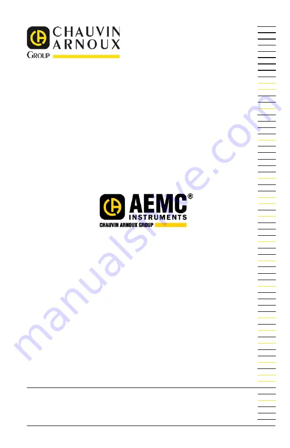 AEMC instruments 6416 Скачать руководство пользователя страница 48