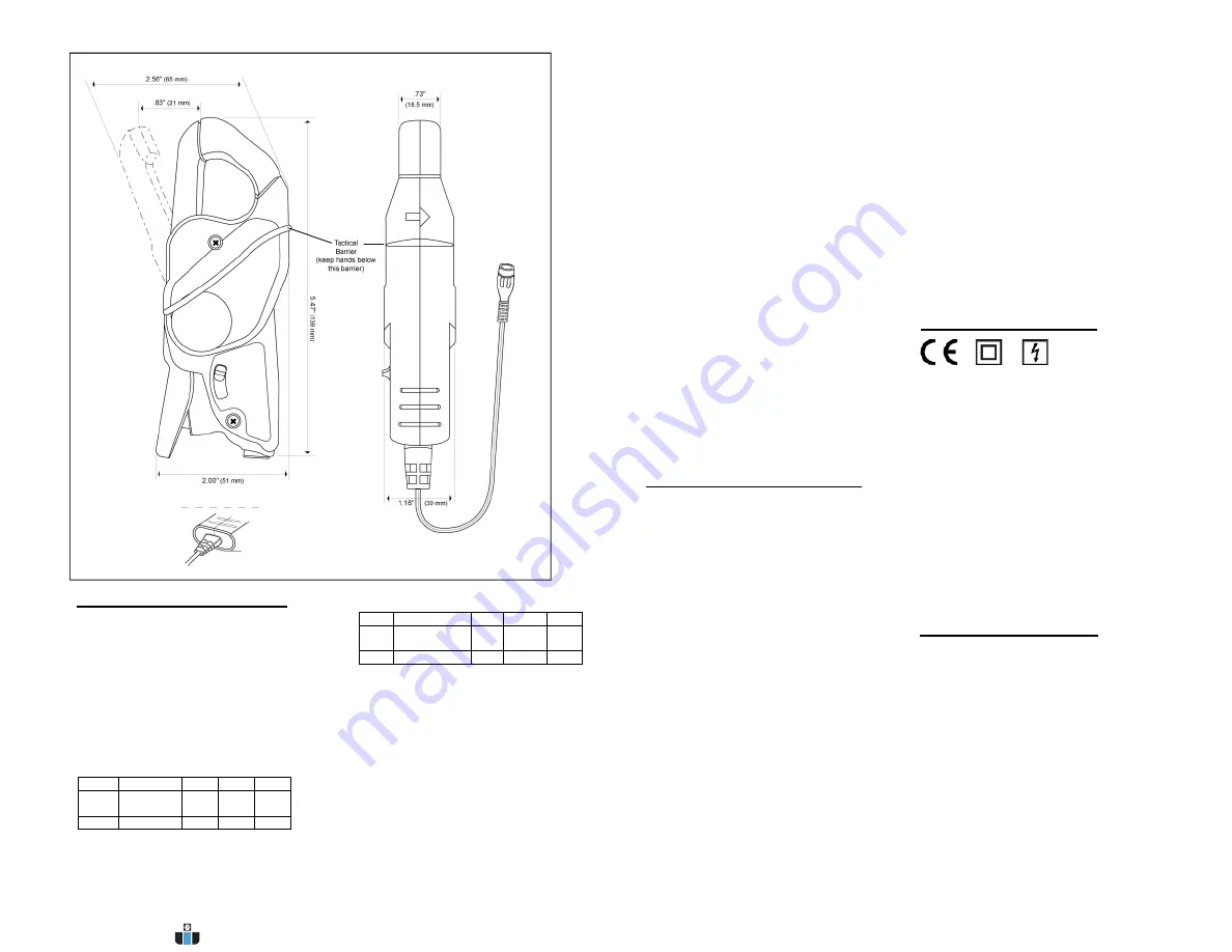 AEMC instruments MN379T Скачать руководство пользователя страница 2