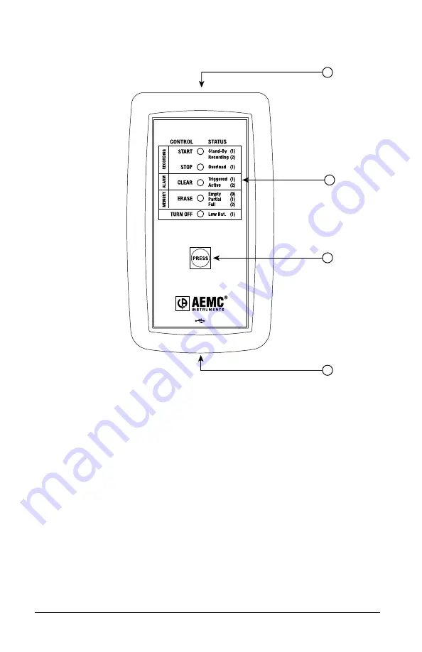 AEMC Simple Logger II L101 User Manual Download Page 10