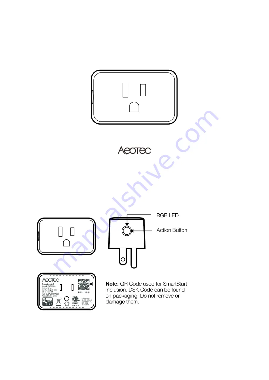 Aeotec Smart Switch 7 Manual Download Page 1