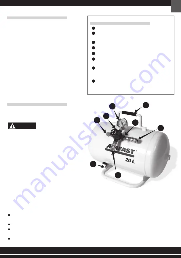 Aerfast SUB20 Operating Manual Download Page 3