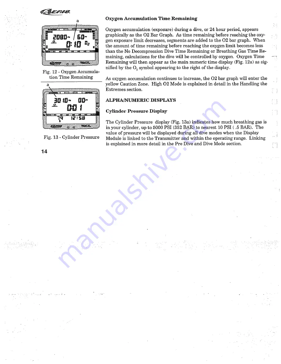 Aeris 750GT Owner'S Manual Download Page 22