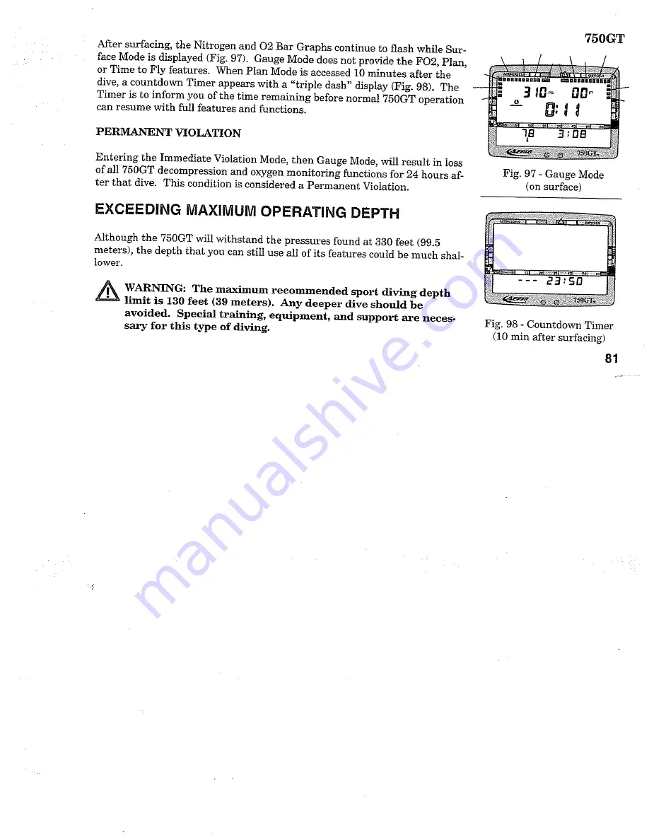 Aeris 750GT Owner'S Manual Download Page 89