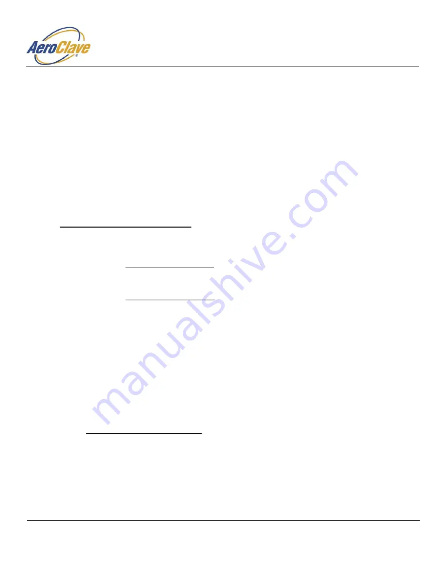 AeroClave mRDS Operator'S Manual Download Page 4