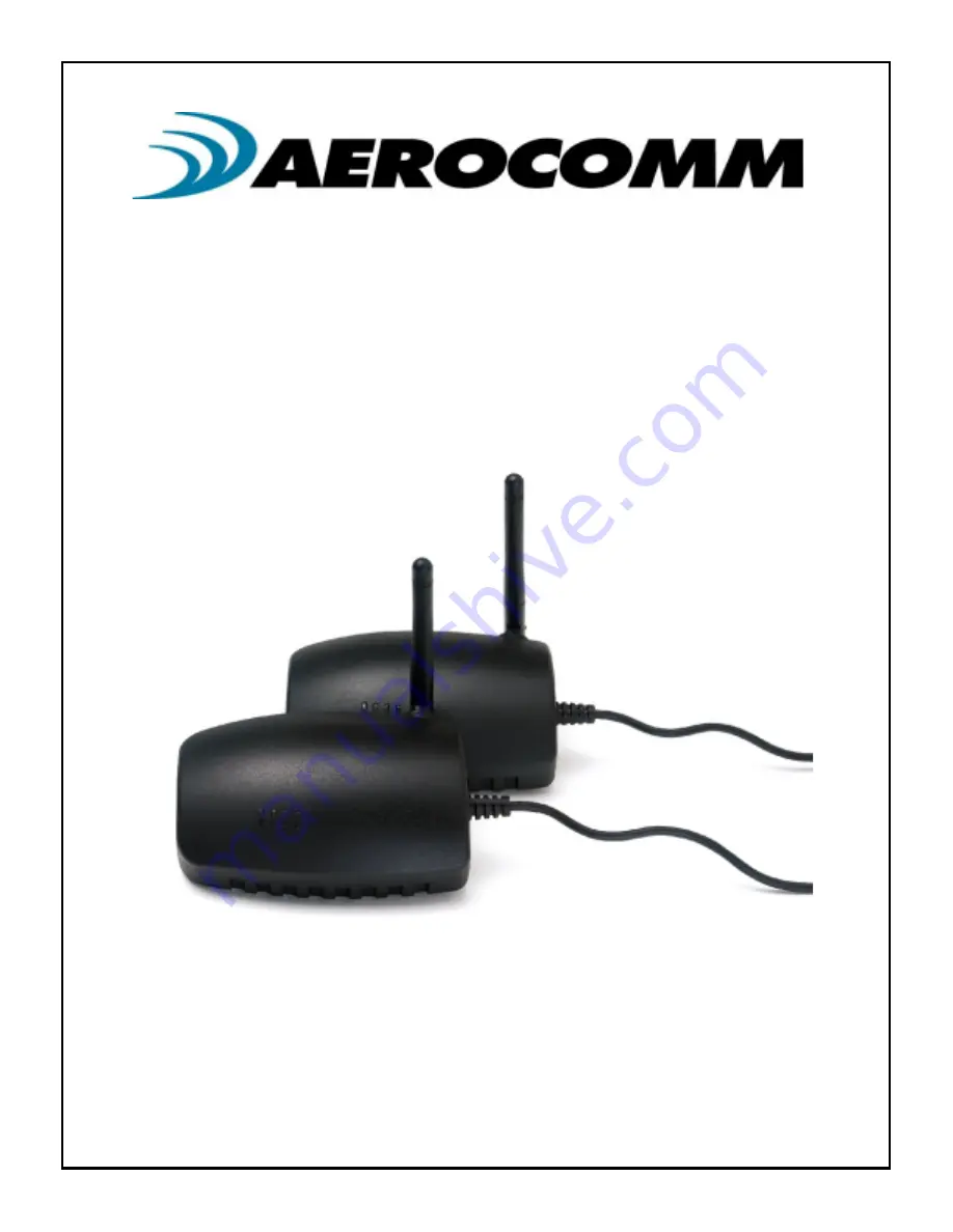 AeroComm ConnexLink User Manual Download Page 1