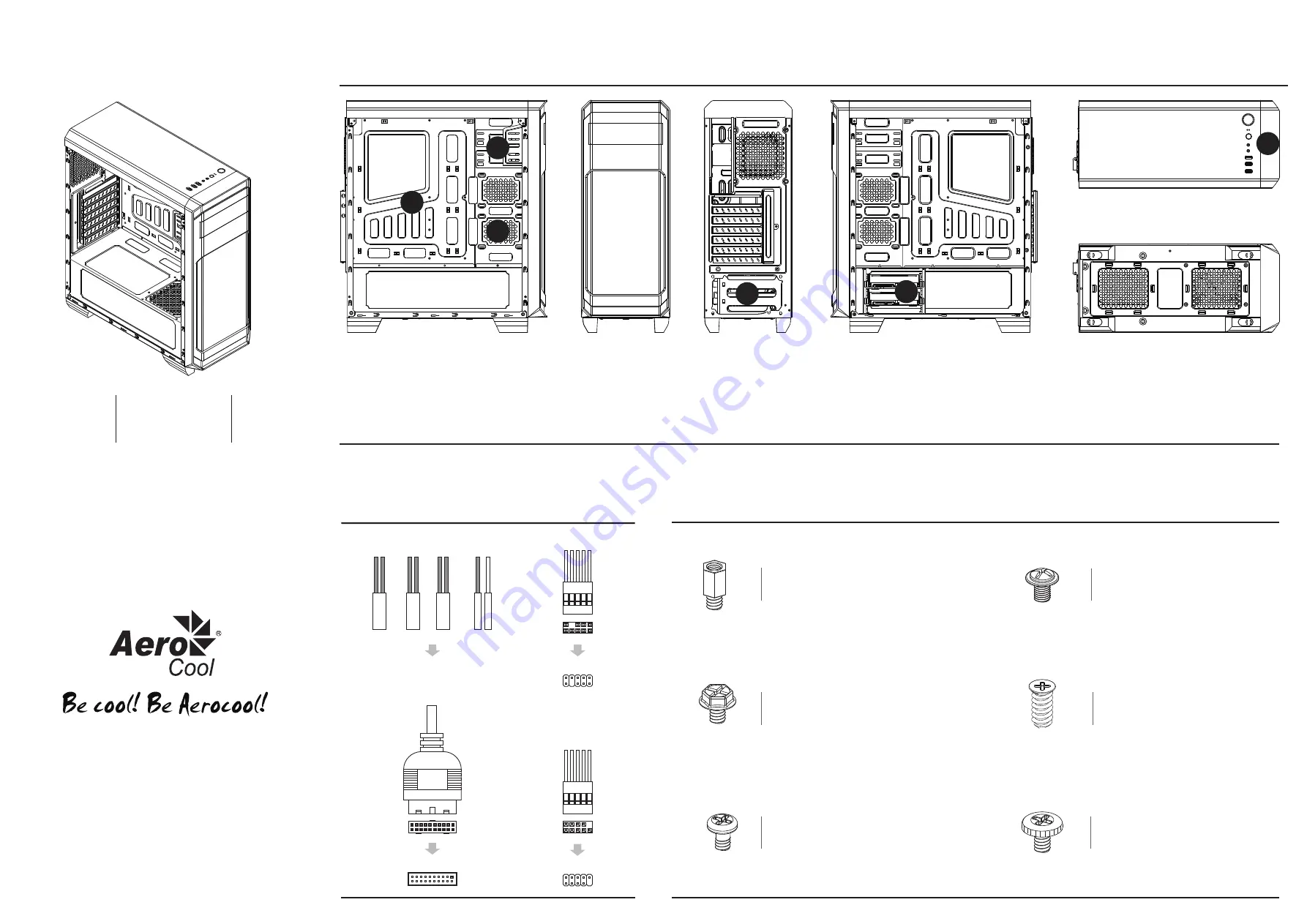 Aerocool AERO-300 Скачать руководство пользователя страница 1