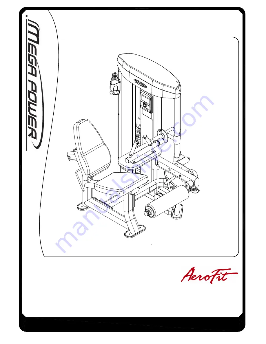 Aerofit MLC-400 Owner'S Manual Download Page 1