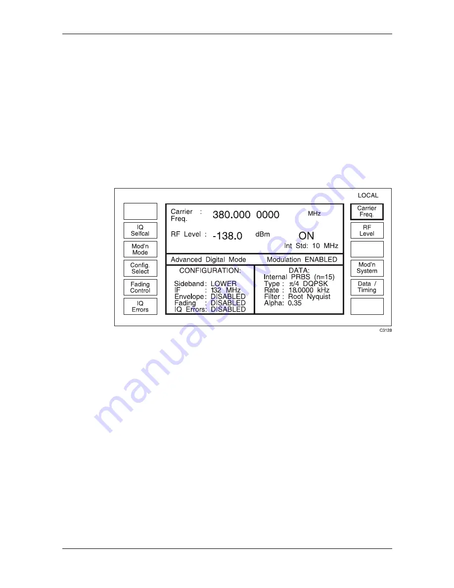 Aeroflex 2050T SERIES Operating Manual Download Page 93