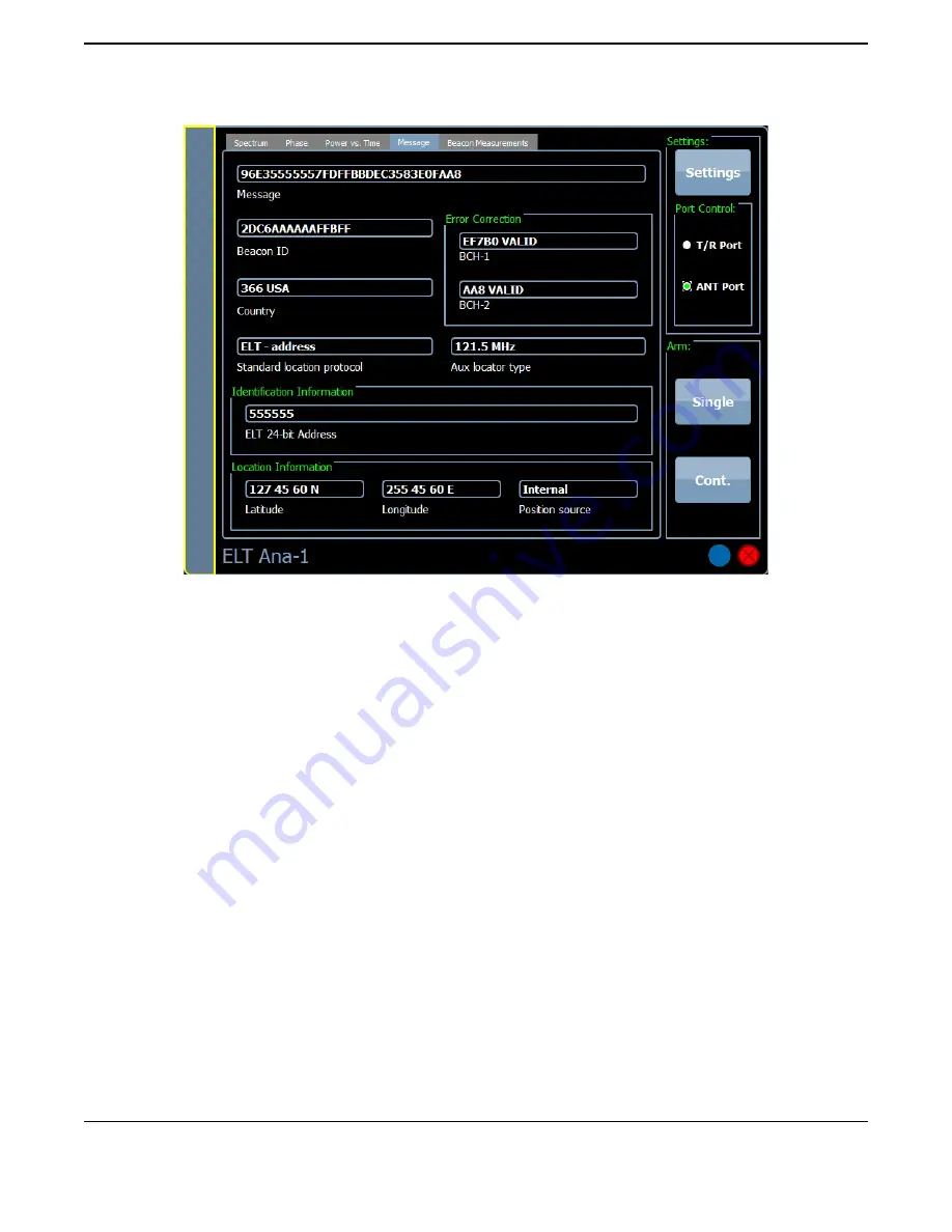 Aeroflex ATB-7300 Operation Manual Download Page 63