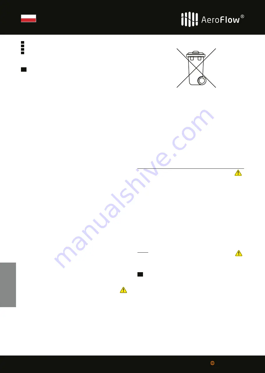 AeroFlow COMPACT 1300 User Manual Download Page 32