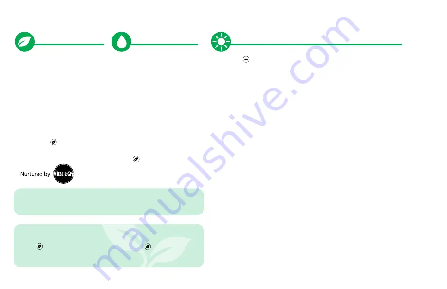 AeroGarden Harvest Series Quick Start Manual Download Page 3