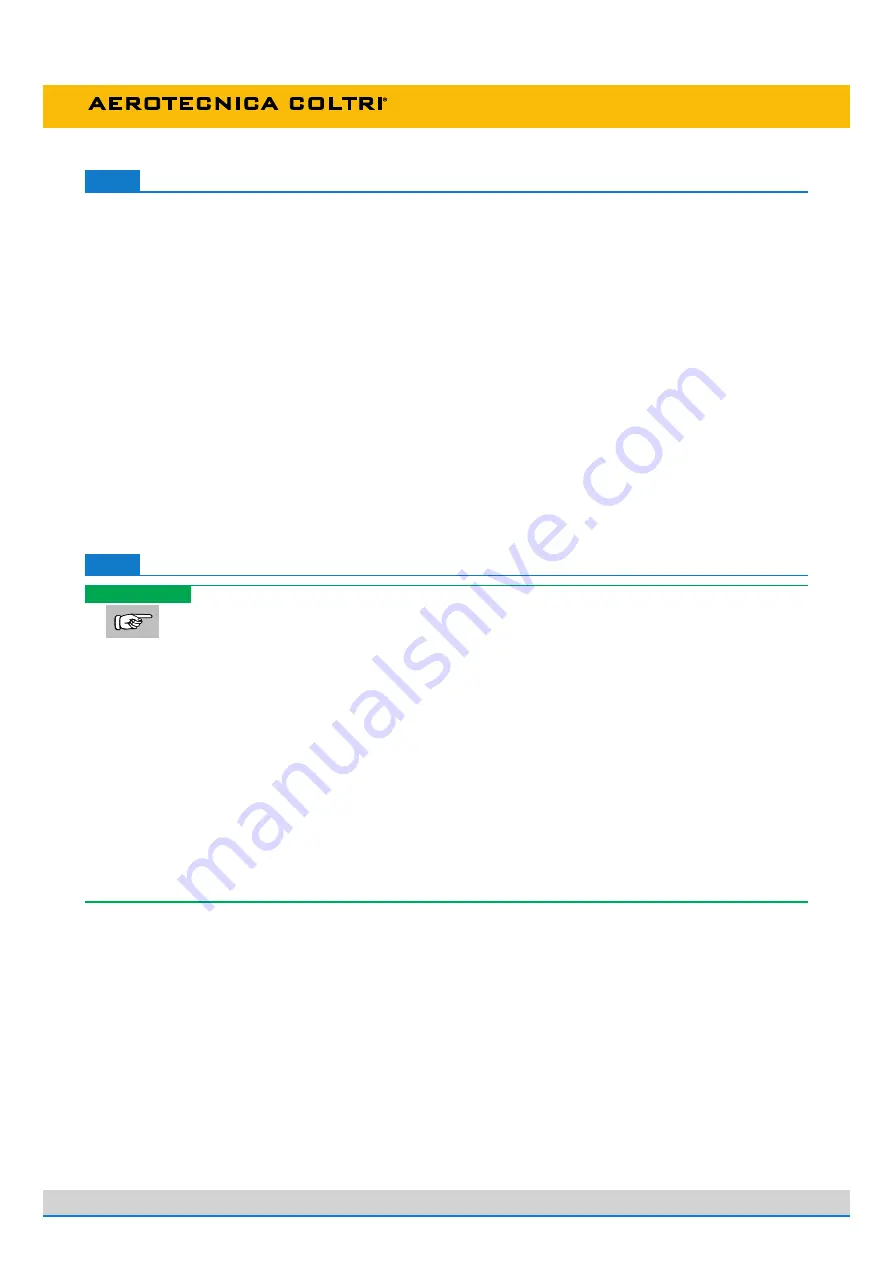 AEROTECNICA COLTRI MCH 13-16/ET Standard Use And Maintenance Manual Download Page 12