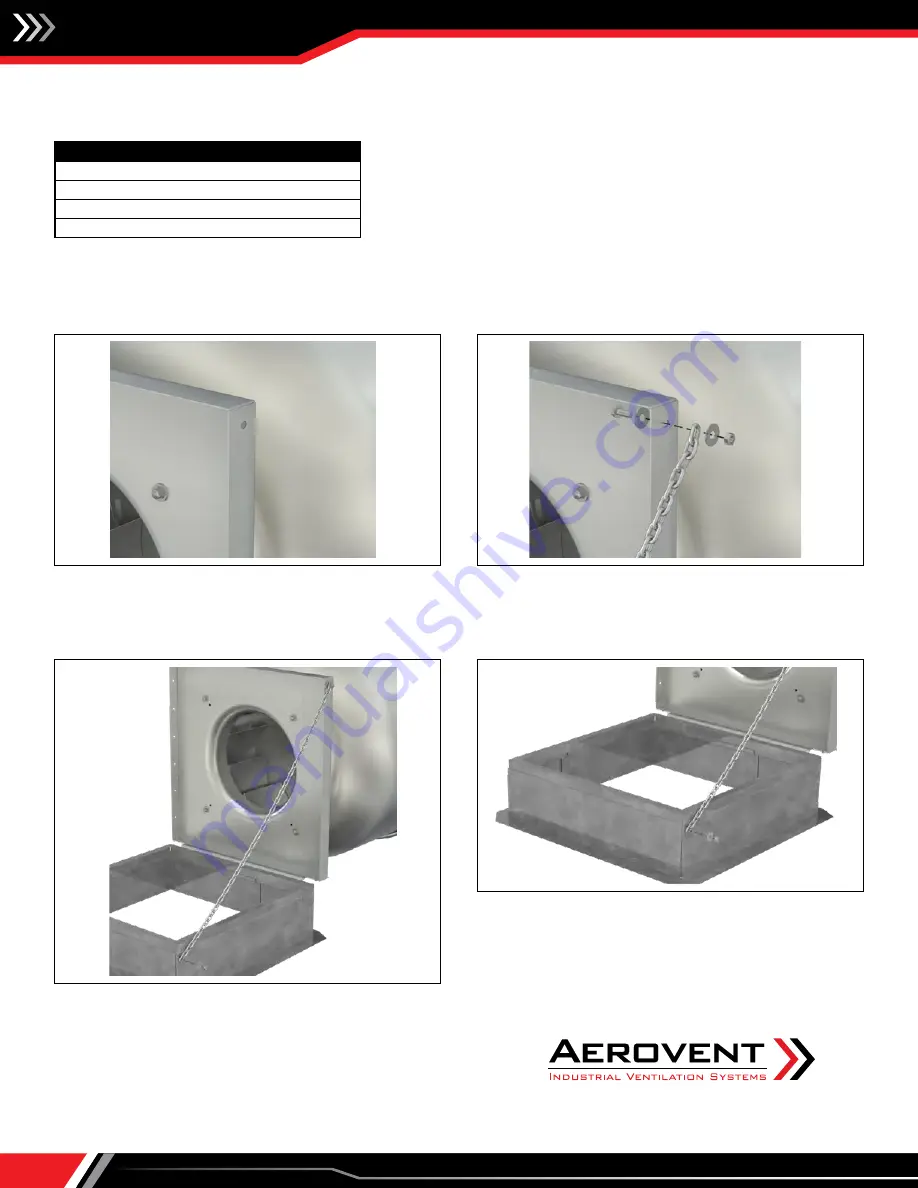 Aerovent IM-502 Installation, Operation & Maintenance Manual Download Page 16