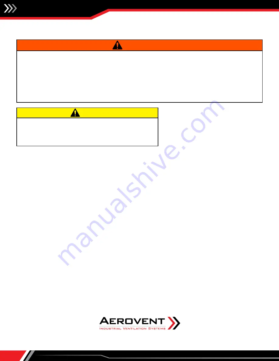 Aerovent IM-895 Installation, Operation & Maintenance Manual Download Page 6