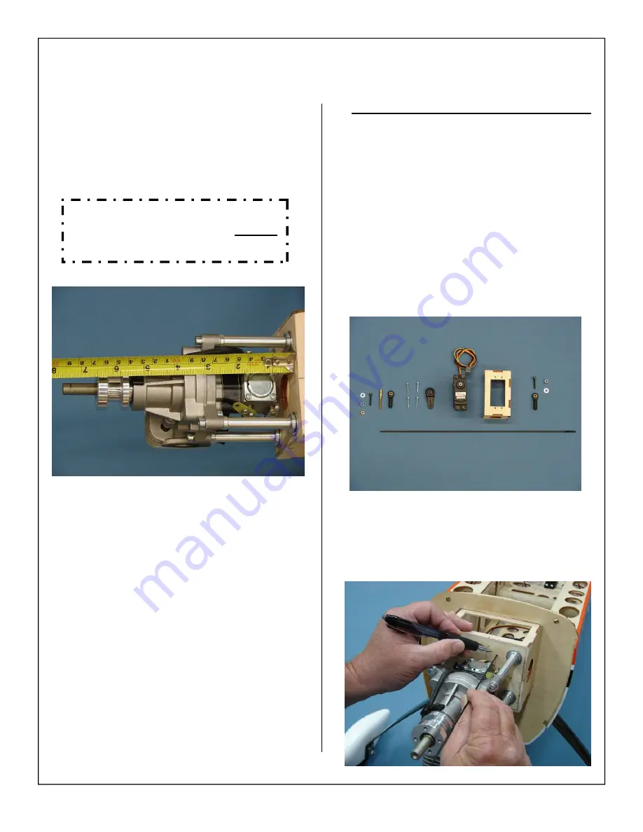 AeroWorks 30cc EDGE 540 ARF-QB Assembly Manual Download Page 57