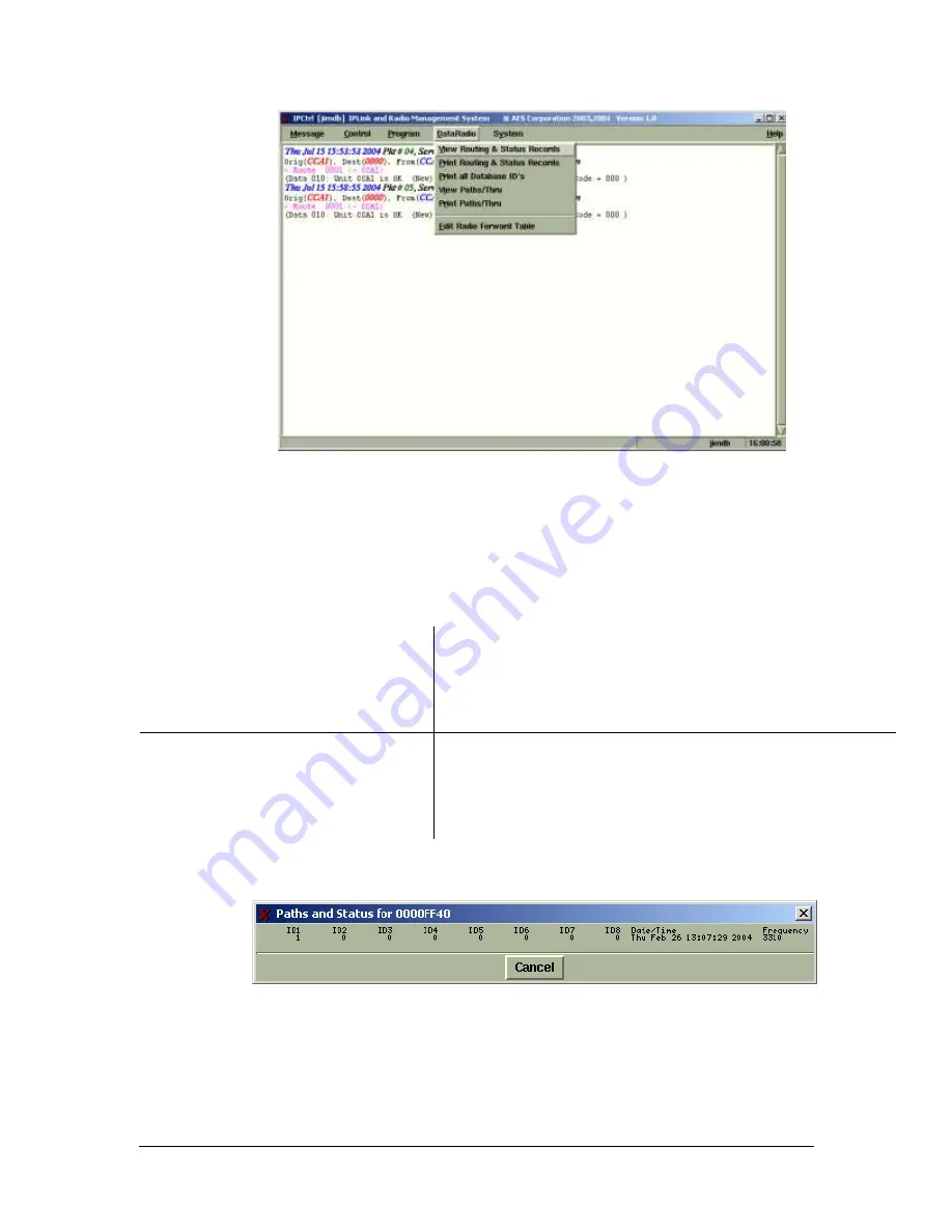 AES Corporation IntelliNet 7705ii User Manual Download Page 86