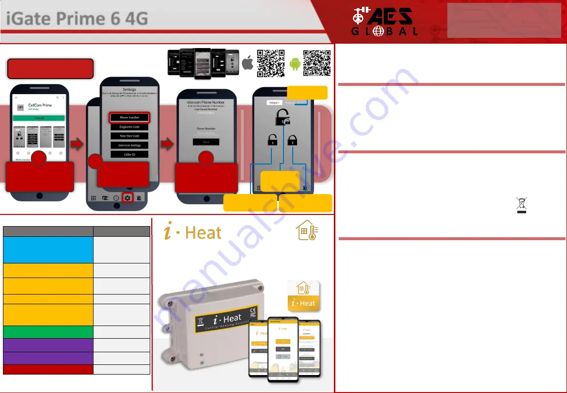 AES global iGate Prime 6 4G Скачать руководство пользователя страница 5