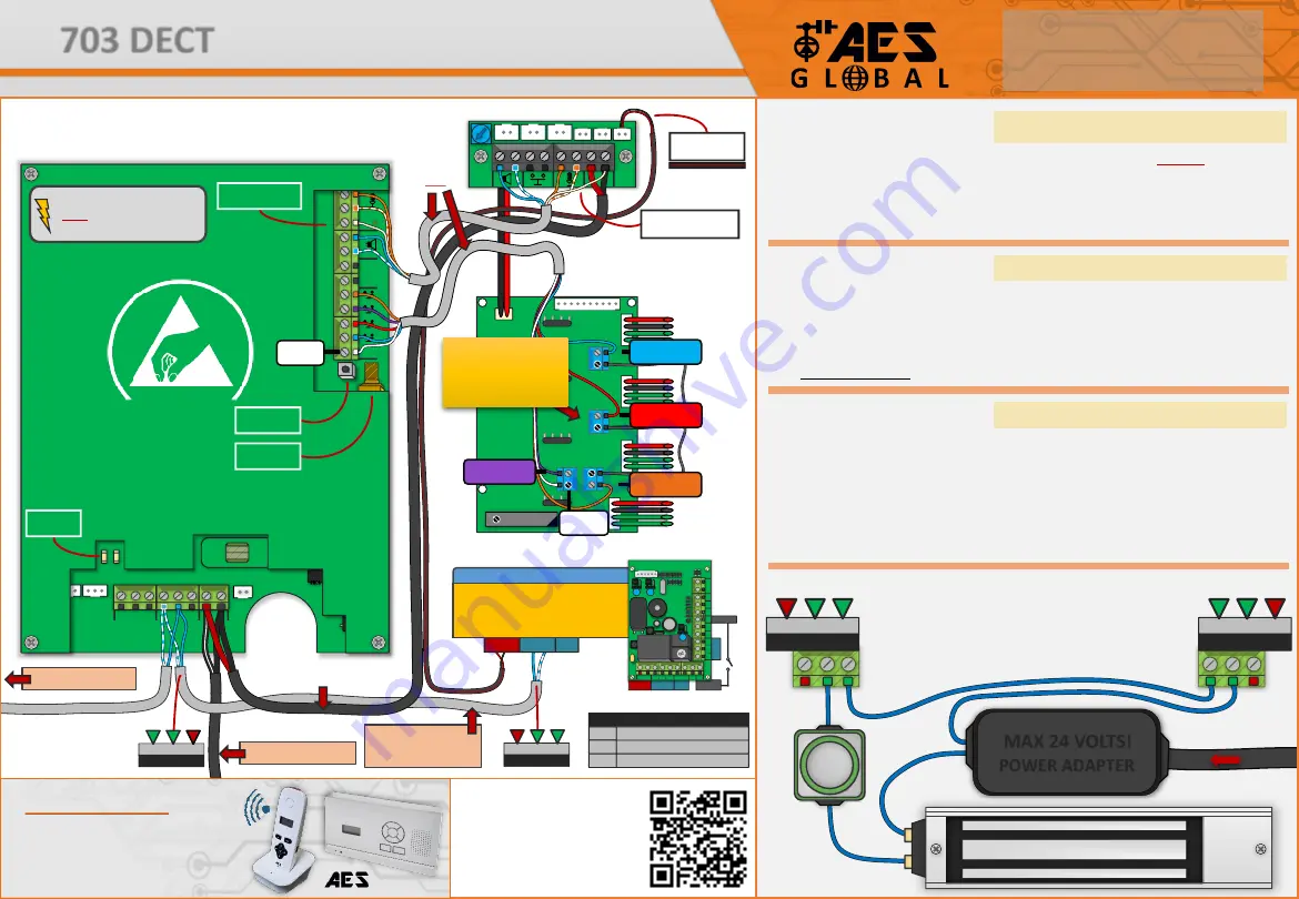 AES global Imperial 703 DECT Скачать руководство пользователя страница 1