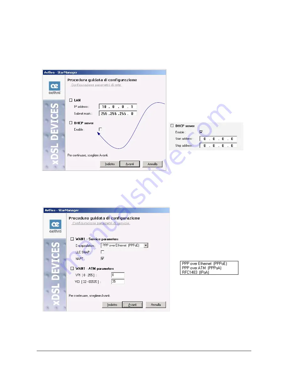 Aethra StarVoice Installation Manual Download Page 33