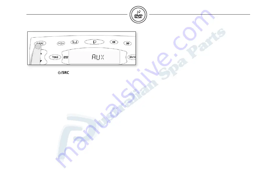 Aeware Fully and truly waterproof dvd/cd/mp3 player & am-fm receiver User Manual Download Page 16