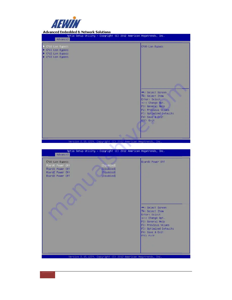 Aewin Technologies SCB-9651 User Manual Download Page 55