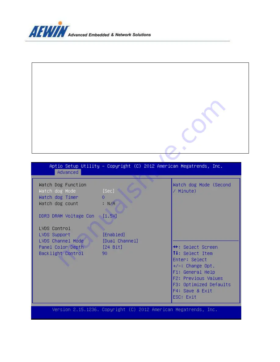 Aewin MB-8303A User Manual Download Page 54