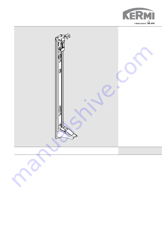 AFG Kermi ZB02970017 Installation Instructions Manual Download Page 1