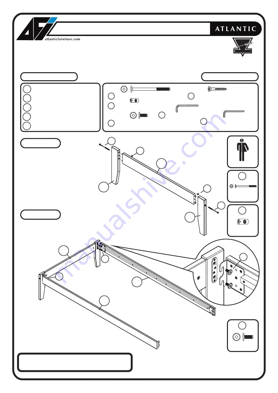 AFi Atlantic TWIN Assembly Instructions Download Page 1