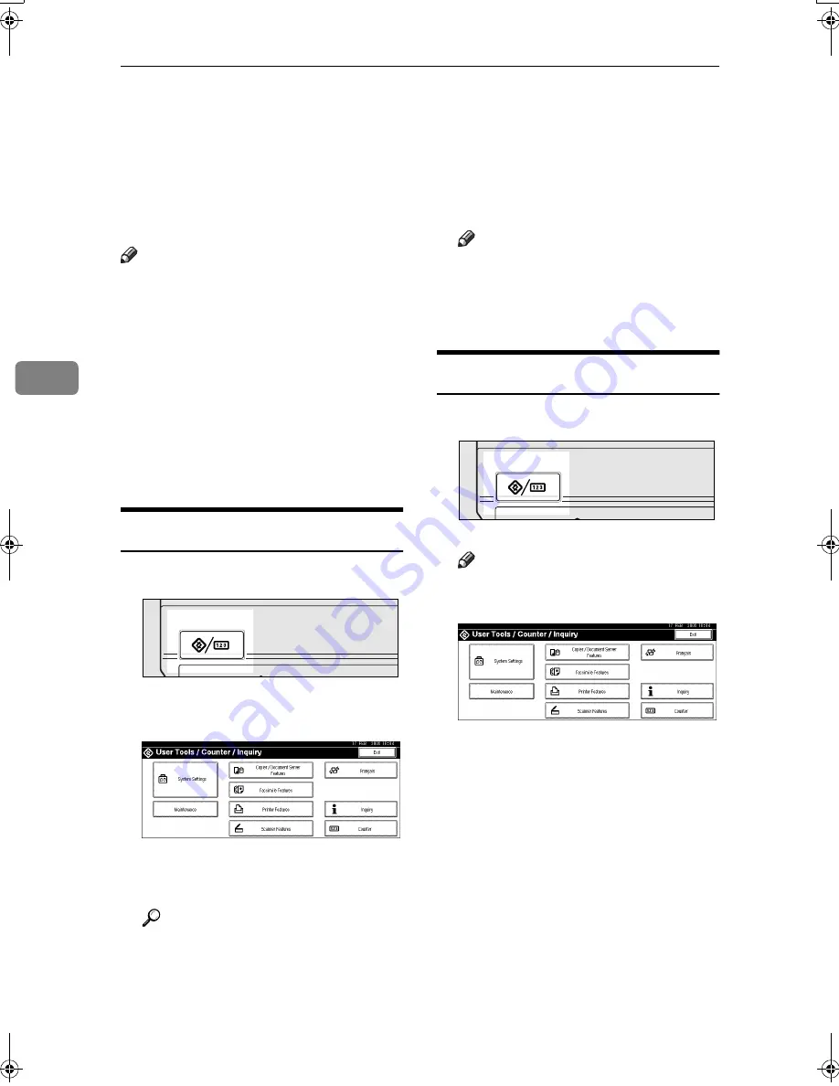 Aficio 3228C Operating Instructions Manual Download Page 64