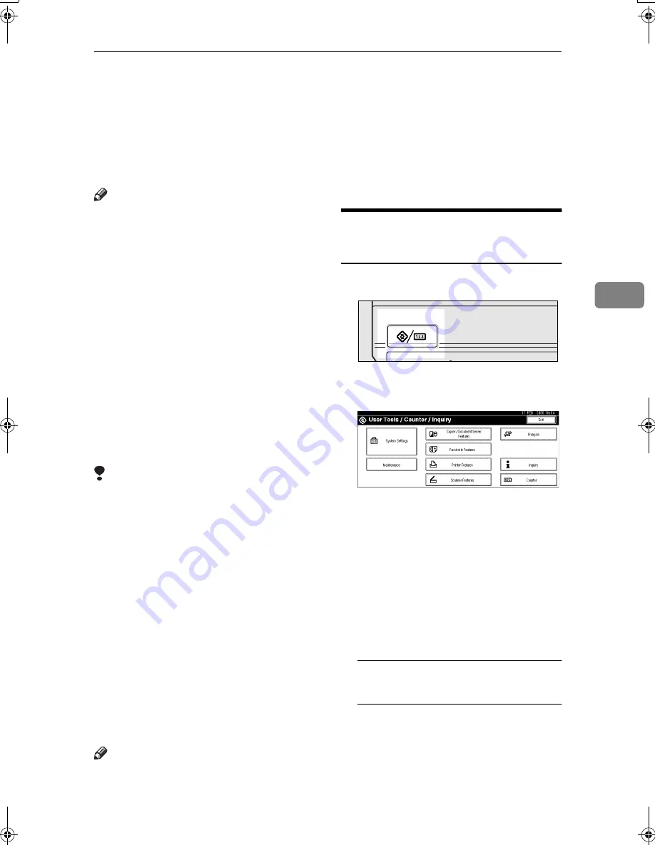 Aficio 3228C Operating Instructions Manual Download Page 113