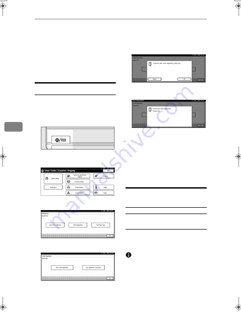 Aficio 3228C Operating Instructions Manual Download Page 148