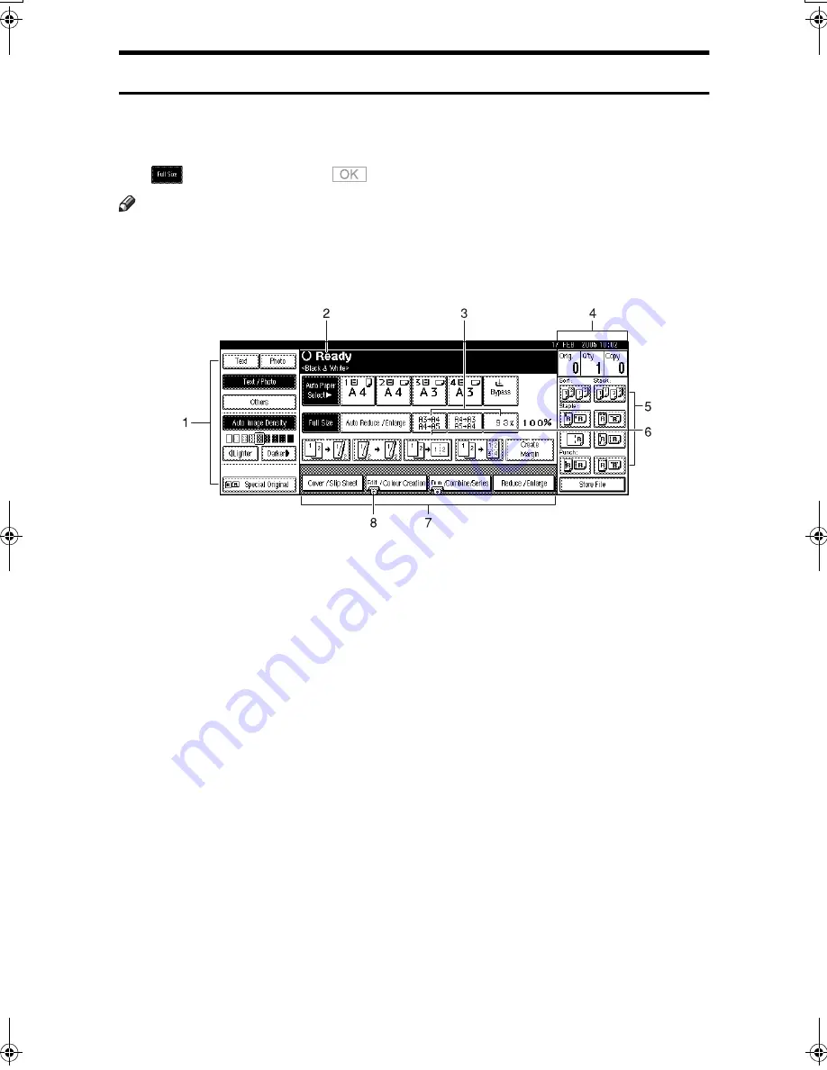 Aficio 3228C Operating Instructions Manual Download Page 213